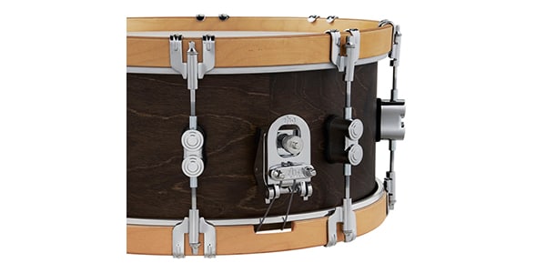 PDP ( ピーディーピー )  / Concept Maple Classic Snare Walnut Stain w/Natural Hoop画像3