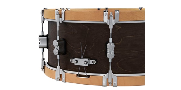 PDP ( ピーディーピー )  / Concept Maple Classic Snare Walnut Stain w/Natural Hoop画像5