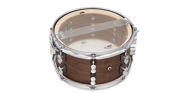 PDP ( ピーディーピー )  / Maple/Walnut LTD Snare, Natural Satin画像5