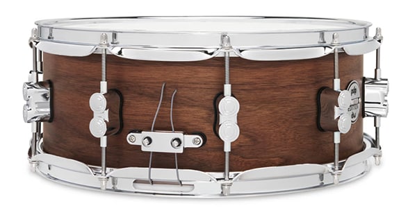 PDP ( ピーディーピー )  / Maple/Walnut LTD Snare, Natural Satin画像3