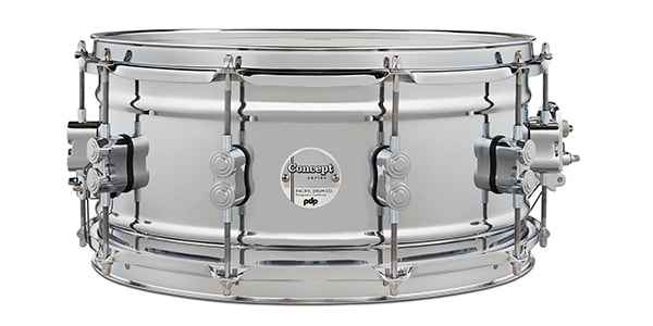 PDP / Concept Chrome Steel Snare 1mm