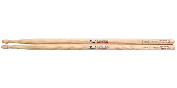 PEARL ( パール )  / 101HC ドラムスティック ヒッコリー クリアラッカー