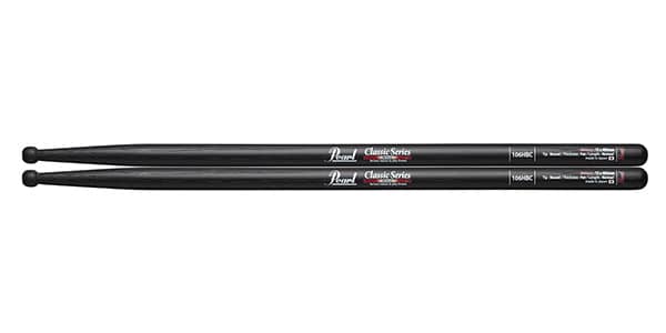 PEARL ( パール )  / 106HBC ドラムスティック ヒッコリー ブラッククリアラッカー