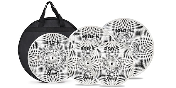PEARL ( パール )  / BRDサイレントシンバルセット 20"/ 16"/ 14"/ ケース付き