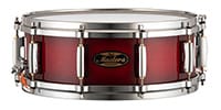 PEARL / Masters Maple Gum Snare Drum #Deep Red Burst