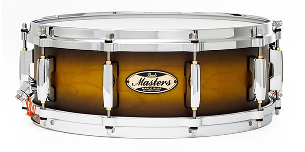 PEARL / Masters Maple Pure Snare Drum #Matte Olive Burst