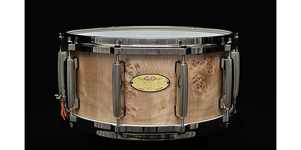 PEARL / MASTERWORKS Z-TYPE OAK w/MAPPA BURL 14"x6.5"