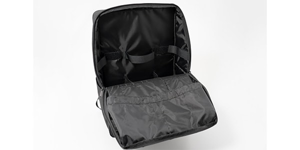 PEARL FLUTE / ANL-FLB3 #B anello×Pearl Flute フルートリュック ブラック画像9