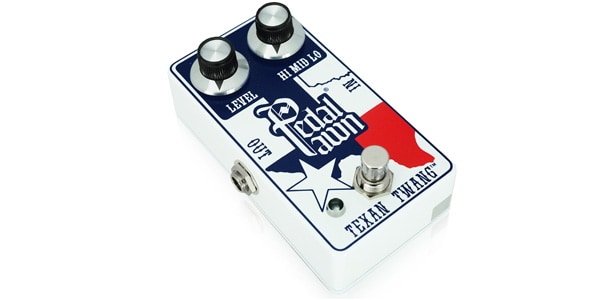 手元でトーンが自由自在！SRVなテキサスオーバードライブ！Pedal