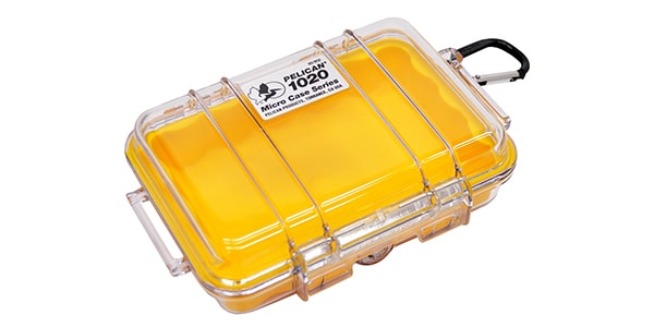 PELICAN / 1020 YELLOW CLEAR 防塵・防水仕様 ハードケース画像2