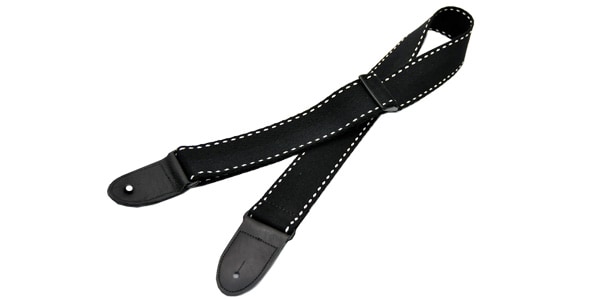 Perri&#39;s / 2" Black Cotton with White Stitching