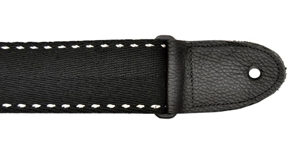 Perri&#39;s / 2" Black Cotton with White Stitching画像2