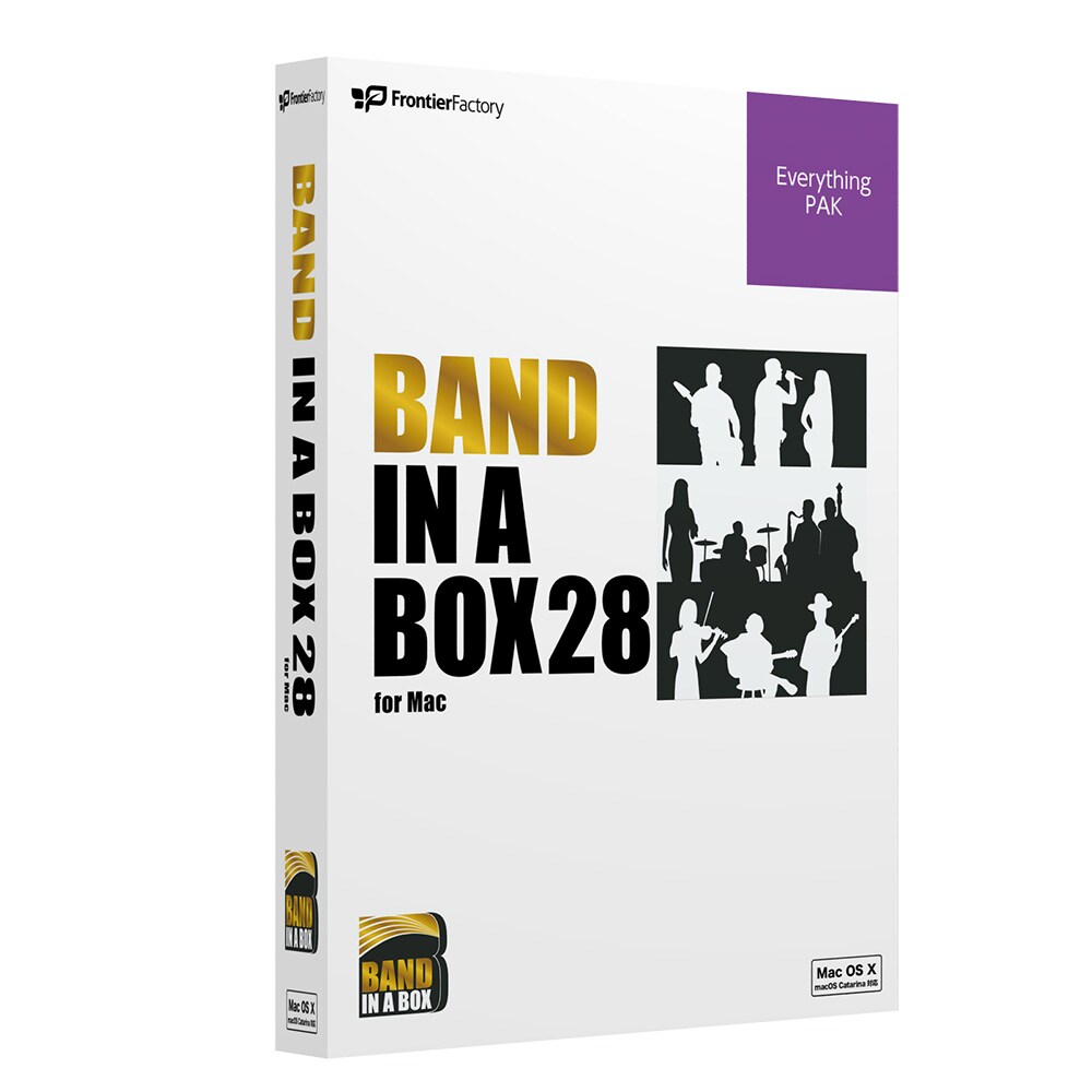 PG MUSIC/Band-in-a-Box 28 for Mac EverythingPAK