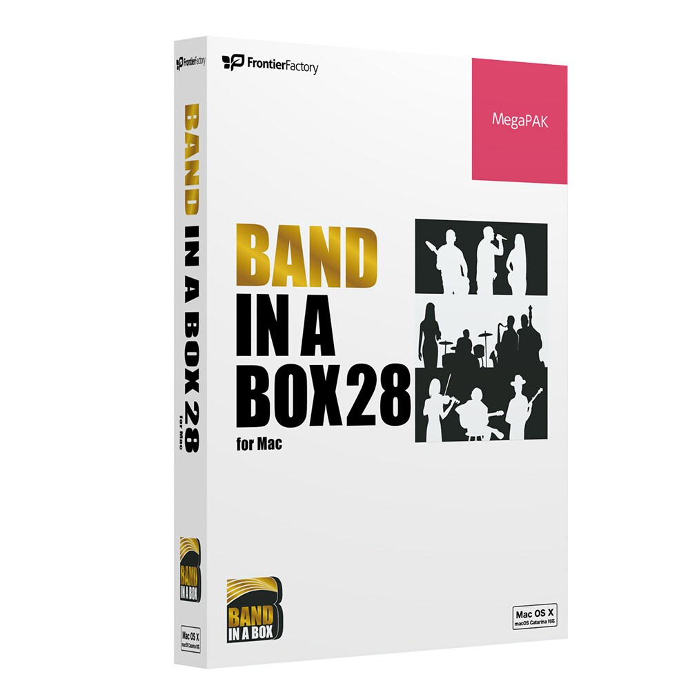 PG MUSIC/Band-in-a-Box 28 for Mac MegaPAK