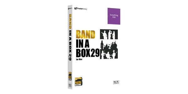 PG MUSIC/Band-in-a-Box 29 for Mac EverythingPAK