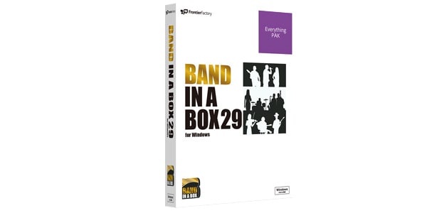 PG MUSIC/Band-in-a-Box 29 for Win EverythingPAK