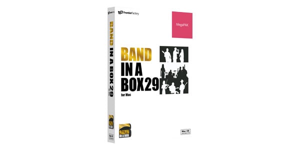 PG MUSIC/Band-in-a-Box 29 for Mac MegaPAK