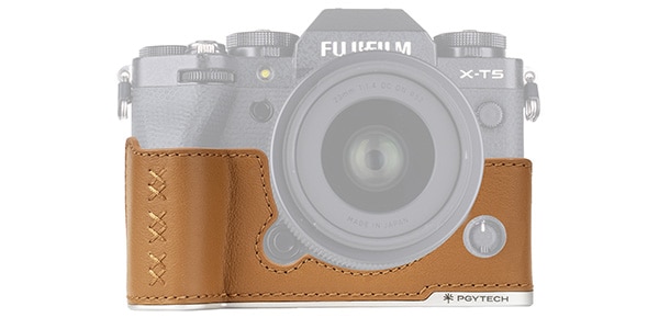 PGYTECH / レザーカメラケース(FUJIFILM X-T5用/クレイブラウン)