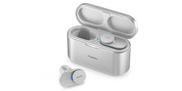 PHILIPS / Fidelio T1 White Completely Wireless Earphones (ANC)画像4