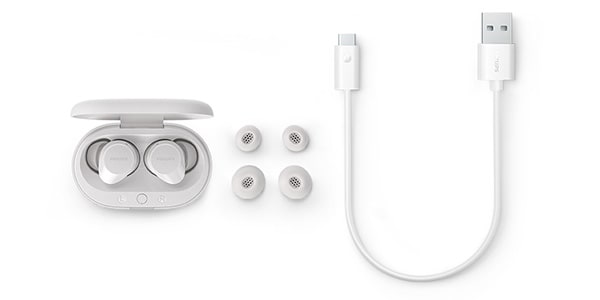 PHILIPS / TAT1209 White Completely Wireless Earphones TAT1209WH/97画像5