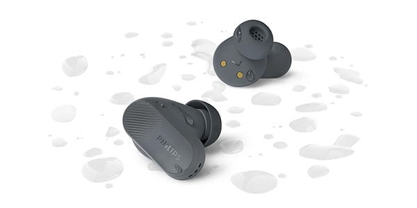 PHILIPS ( フィリップス )  / TAT3509 グレー ANC付完全ワイヤレスイヤホン画像3