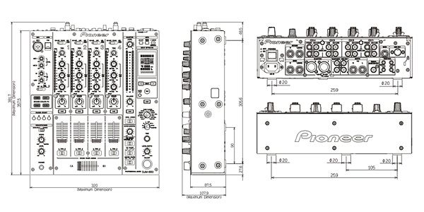 Pioneer DJ ( パイオニア )  / DJM-850-K 画像4