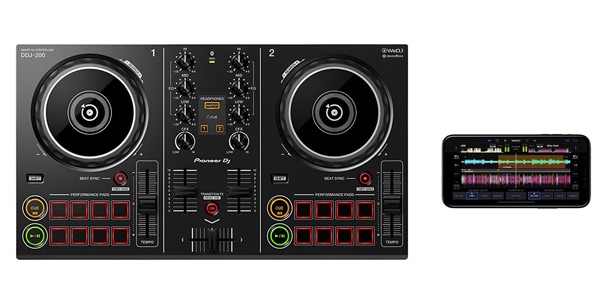 Pioneer DJ ( パイオニア ) DDJ-200 スマートDJコントローラー【厳選