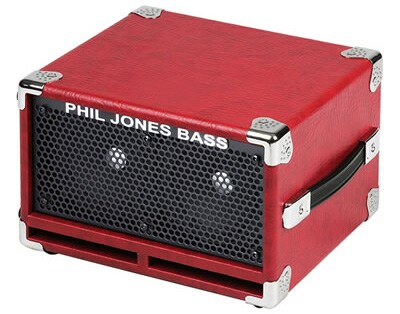 PHIL JONES BASS/BC-2 Bass Cabinet Red