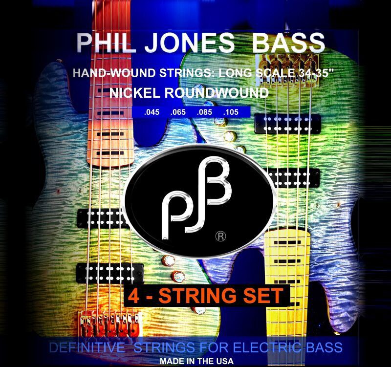 PHIL JONES BASS/PJB　エレキベース弦　045-105