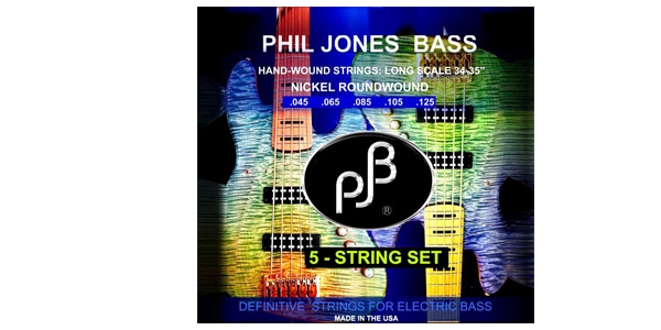 PJB（PHIL JONES BASS） ( フィルジョーンズベース )  / PJB　エレキベース弦　045-125