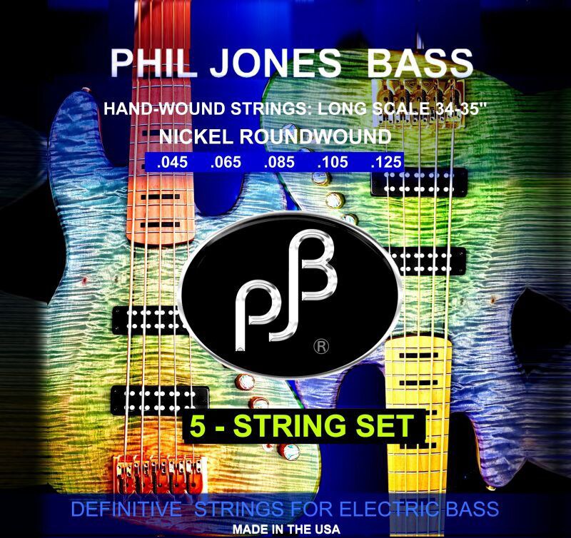 PHIL JONES BASS/PJB　エレキベース弦　045-125