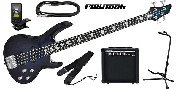 PLAYTECH / AB420 Blue Burst エレキベース 初心者入門セット
