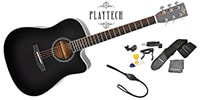 PLAYTECH / AD28C ギター入門セット Black