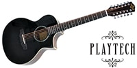 PLAYTECH / AD35-12C Black 12弦ギター