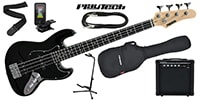 PLAYTECH / JB042 Black ショートスケールベース 初心者入門セット