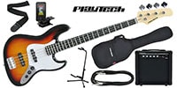 PLAYTECH JB420 Sunburst エレキベース 初心者入門セット