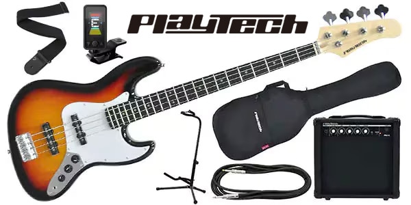 PLAYTECH ( プレイテック ) JB420 Sunburst エレキベース 初心者入門