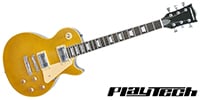 PLAYTECH LP400 Flame Top Lemon Burst　レスポールタイプ