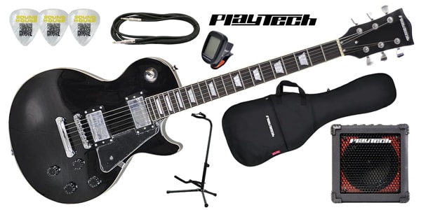 PLAYTECH/LP400ギター入門セット Black