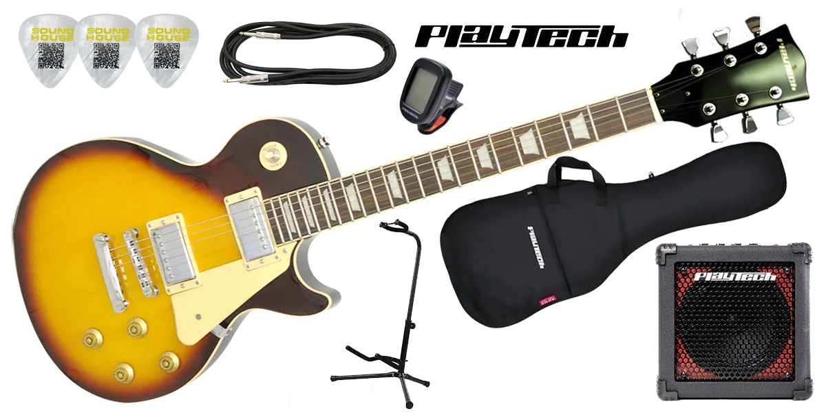 エレキギター/PLAYTECH プレイテック / LP400 Cherry Sunburst