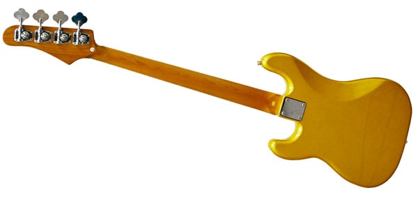 【エレキベースほぼ新品】プレイテックPB480カーボナイズドメイプルネック PLAYTECH ( プレイテック ) PB480 Sunburst【カーボナイズド・メイプル