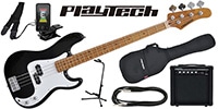 PLAYTECH / PB480 Black エレキベース 初心者入門セット