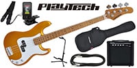 PLAYTECH / PB480 Gold エレキベース 初心者入門セット