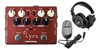 PLAYTECH / Lyra Acoustic Preamp アダプター/ヘッドホンセット