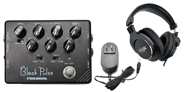 PLAYTECH / Black Pulse アダプター/ヘッドホンセット
