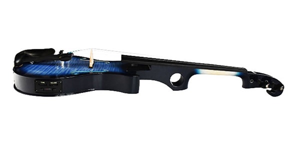 PLAYTECH / PE244BL Electric Violin Blue 4/4画像4