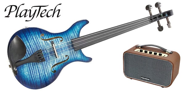 PLAYTECH / PEV244BL Electric Violin Amplifier Set