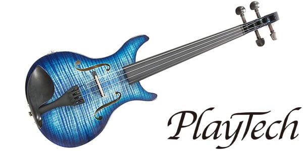 PLAYTECH ( プレイテック ) PEV244BL エレクトリックバイオリン ブルー