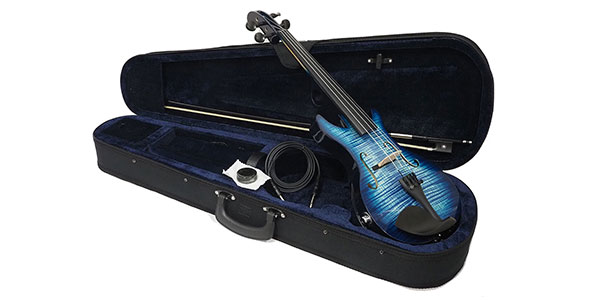 PLAYTECH ( プレイテック ) PEV244BL エレクトリックバイオリン ブルー