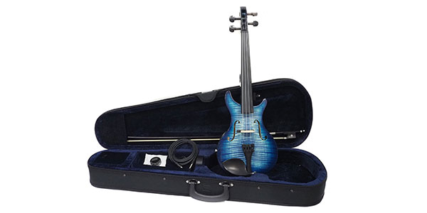 PLAYTECH ( プレイテック ) / PEV244BL エレクトリックバイオリン ブルー 4/4画像5
